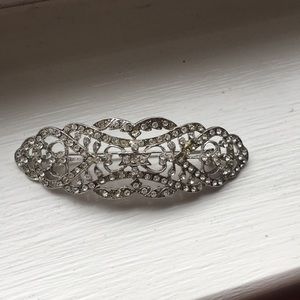 CRISLU Pure Platinum Bridal Pin